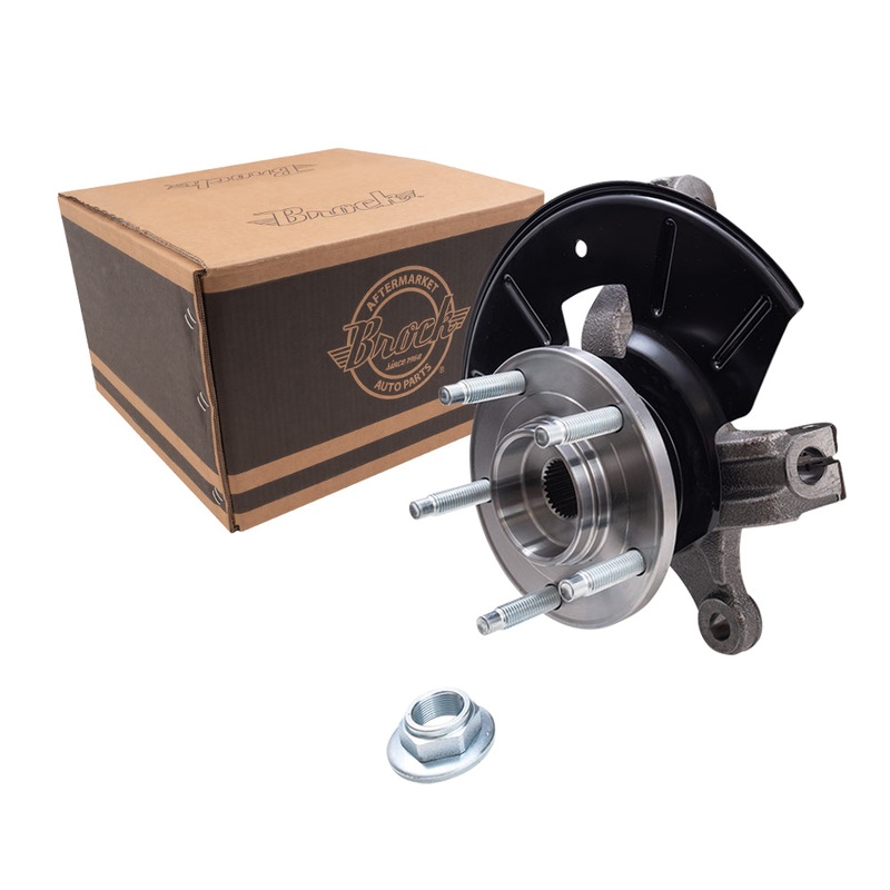 Brock Aftermarket Replacement Front Driver Left Loaded Steering Knuckle Assembly Compatible with 2001-2004 Ford Escape