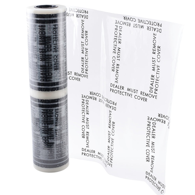 Brock Dealer Must Remove Adhesive Protective Carpet Film 24 Inch x 600 Feet x 21 Inch Perforations 4 Mil Floor Mats For Auto and Truck