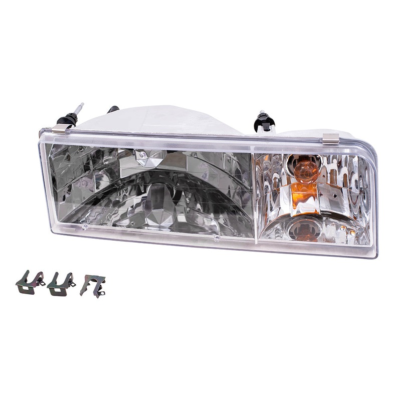 Brock Headlight Assembly fits 1995-1997 Lincoln Town Car Passenger Headlamp F5VY13008A
