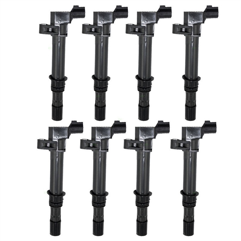 Brock Replacement for 8 Piece Set of Ignition Spark Plug Coils Compatible with Various Models 56028138AF