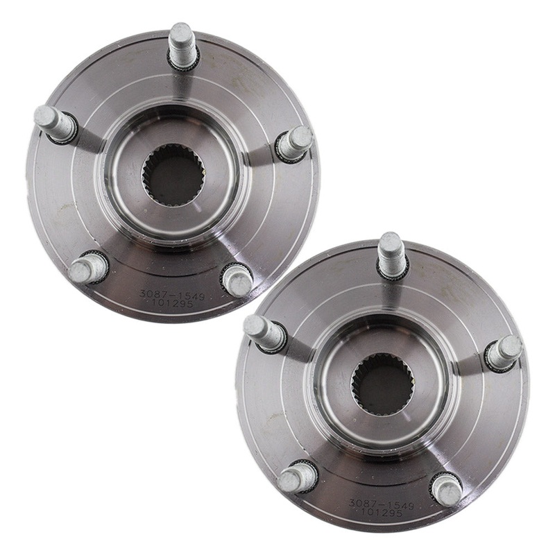 Brock Replacement Pair of Front Wheel Hub Bearings Compatible with Escape Mariner Tribute 8L8Z 1104 A