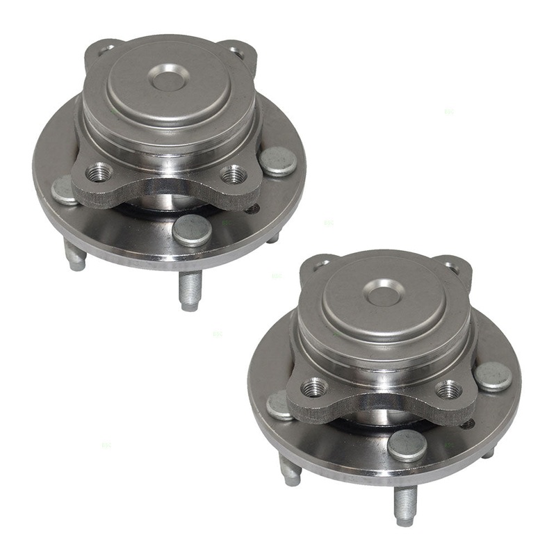 Brock Replacement Pair Set Rear Wheel Hub Bearings Compatible with 2008-2009 Taurus Sable Taurus X 8F9Z 1104 B