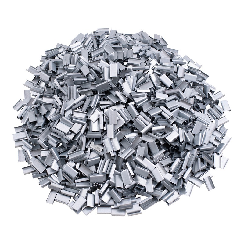 Brock Metal Poly Strapping Seal – 1/2 Inch Opening – 2000 PC