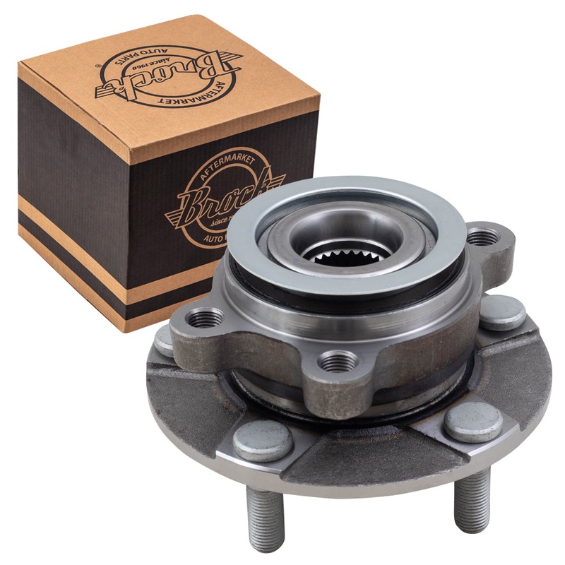Brock Replacement Front Hub & Bearing Assembly Compatible with 2008-2013 Rogue