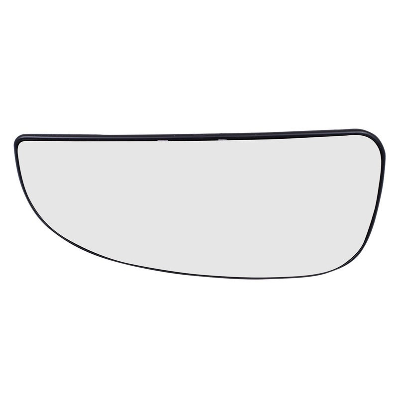 Brock Replacement Driver Lower Mirror Glass with Base Compatible with 2014-2023 Promaster