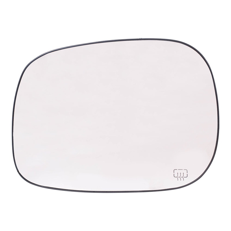 Brock Replacement Driver Side Mirror Glass and Base 6×9 with Heat Compatible with 2005-2008 1500 & 2005-2009 2500/3500