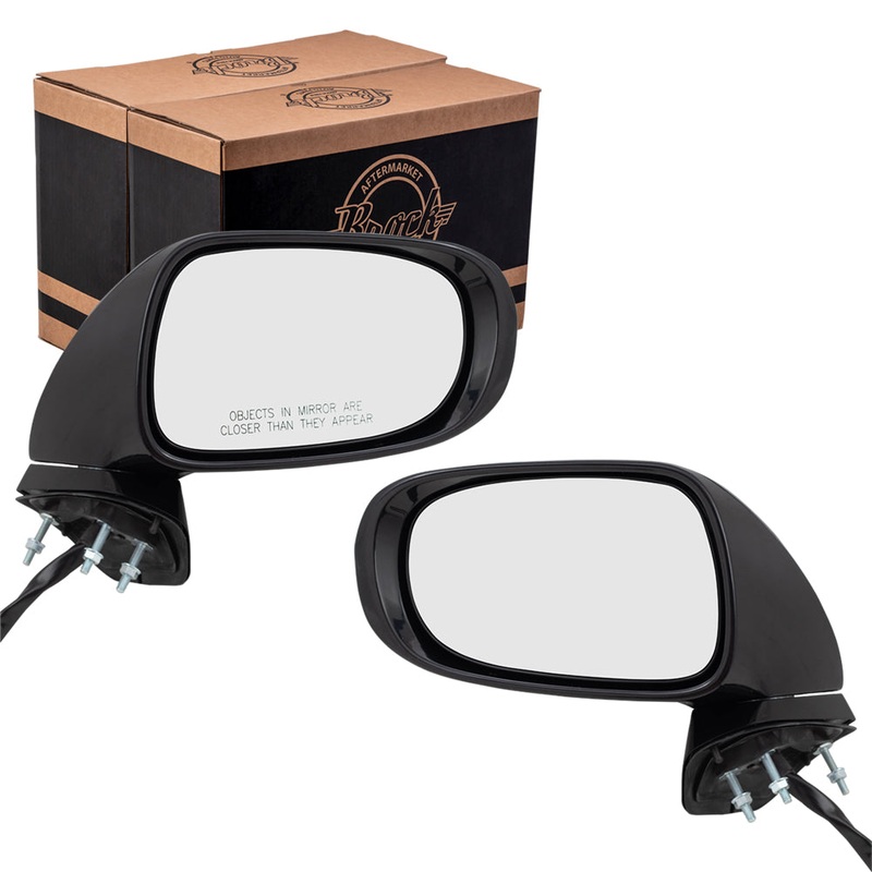 Brock Replacement Pair Power Folding Mirrors Heated Signal Compatible with LS460 LS600h