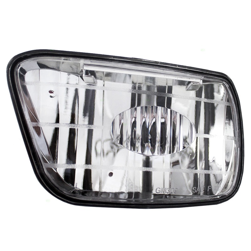 Brock Replacement Driver Fog Light Compatible with Trailblazer & Trailblazer EXT Ascender 15175700