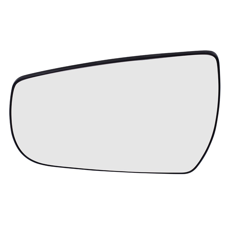 Brock Replacement Driver Side Door Mirror Glass with Base Heated Compatible with 2013 2014 2015 Malibu