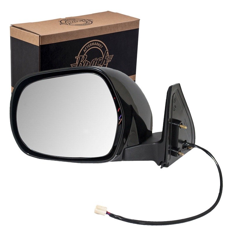 Brock Replacement Drivers Power Side View Mirror Heated Compatible with 4Runner 8794035630C0
