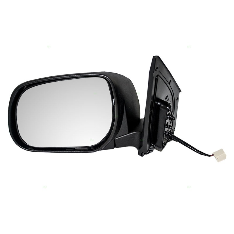 Brock Replacement Drivers Power Side View Mirror Non Heated w/o Signal Replacement Compatible with 06-08 RAV4 8794042810