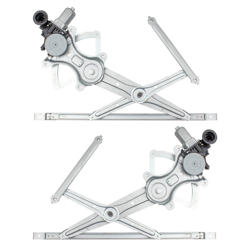 Brock Replacement Pair Set Front Window Power Regulators with Motors Assemblies Compatible with 05-12 Avalon 69802AC020 69801AC020 85720AE020 857100E010