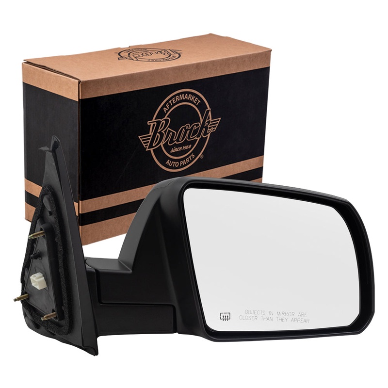 Brock Replacement Passengers Power Heated Side Mirror Compatible with 2014-2018 Tundra 879100C380C0 87910-0C380-C0