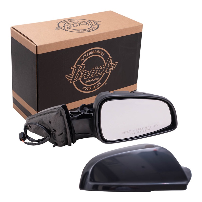 Brock Replacement Passengers Power Side Door Mirror Compatible with Malibu Aura 25853523