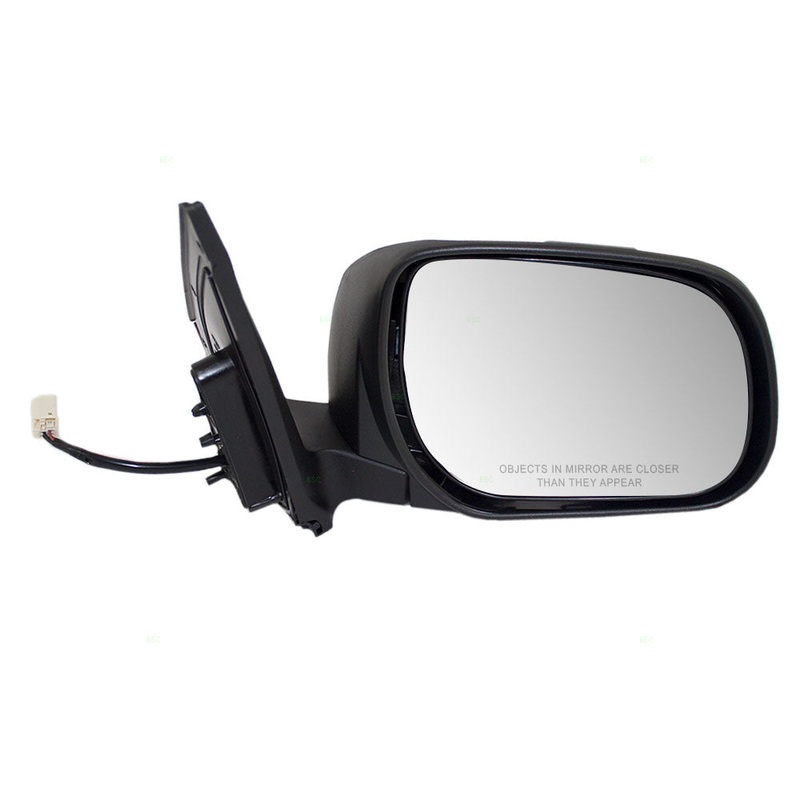 Brock Replacement Passengers Power Side View Mirror Heated Compatible with 2006-2008 Rav4 8791042880
