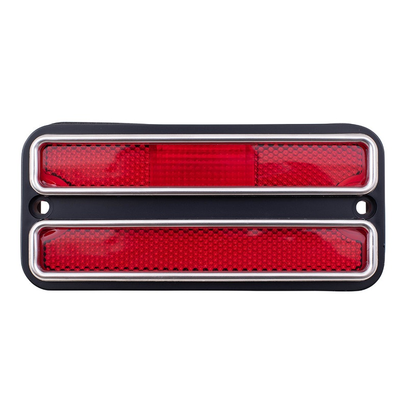 Brock Replacement Rear Signal Side Marker Light Compatible with 1970-1972 C/K Suburban Pickup Truck 911311