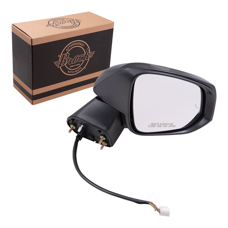 Replacement Passenger Power Side Door Mirror Heated Signal Blind Spot Detection Compatible with 2019 2020 RAV4 RAV4 Hybrid