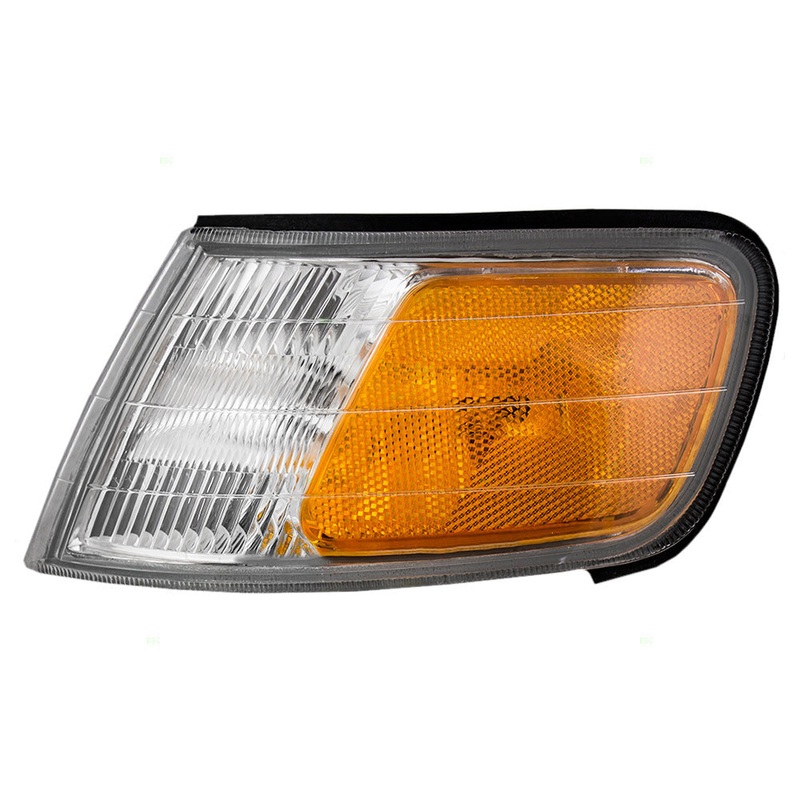 Brock Replacement Drivers Park Signal Side Marker Light Lamp Compatible with 94-97 Accord 34350-SV4-A02