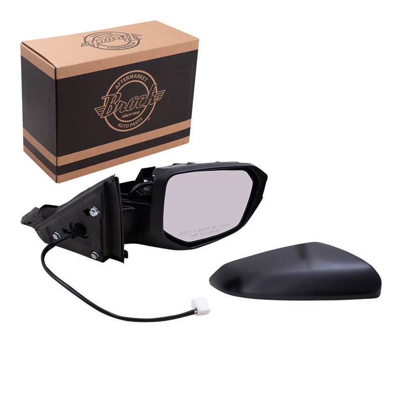 Brock Replacement Passenger Power Side View Mirror Heated Compatible with 2019-2020 Insight