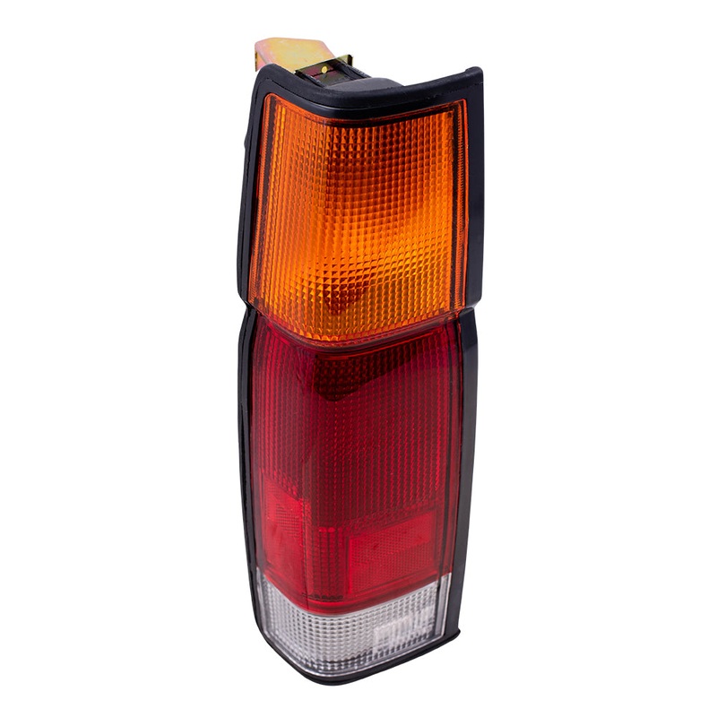 Brock Replacement Driver Side Tail Light Assembly Compatible with 1986-1994 D21 WITHOUT Dual Rear Wheels and 95-97 Pickup Truck B6555-3B300