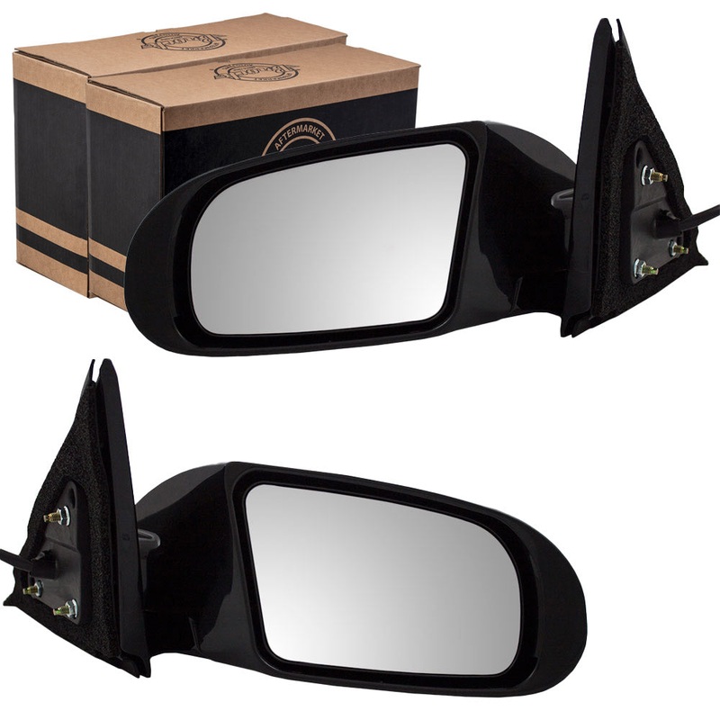 Driver and Passenger Power Side View Mirrors with Signal Smooth Compatible with 09-14 Maxima 96302-9N84A 96301-9N84A