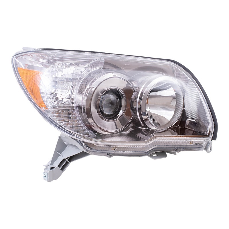 Fits Toyota 4Runner 06-09 Passengers Headlight Headlamp Assembly – Smoked Bezel