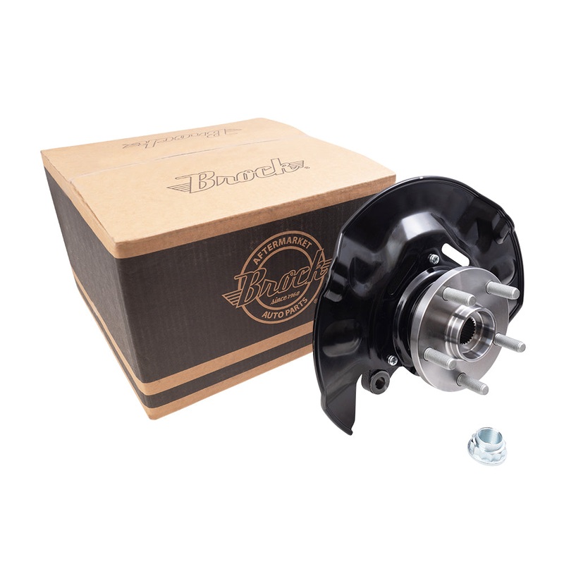 Brock Aftermarket Replacement Front Passenger Right Loaded Steering Knuckle Assembly Compatible with 2003-2008 Corolla