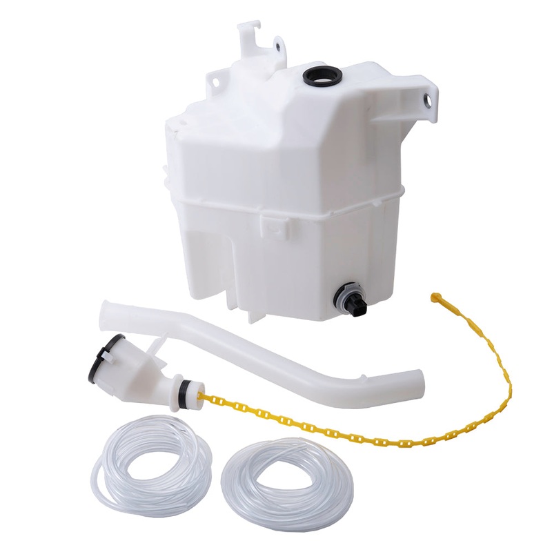 Brock Replacement Windshield Washer Reservoir Assembly With Inlet Tube-Cap-Washer Pump-Low Fluid Sensor Compatible With 2019-2021 Toyota RAV4 2019-2022 Toyota RAV4 Hybrid 2021-2023 Toyota Venza Hybrid
