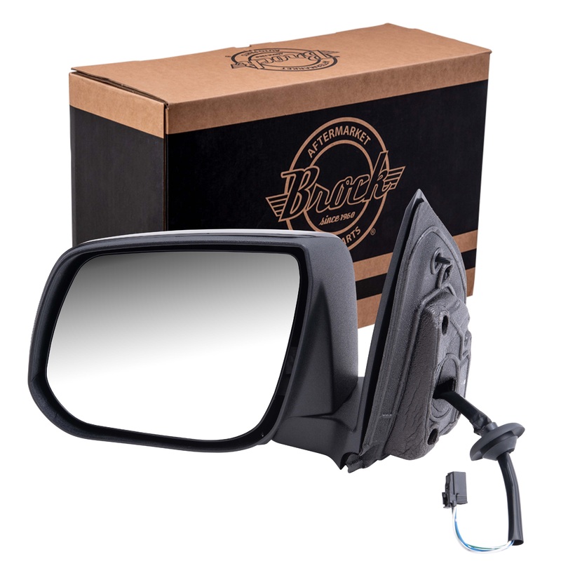 Power Door Mirror Paint To Match Black Without Heat Driver Left for 2018-2022 Chevrolet Colorado 2017-2018 GMC Canyon