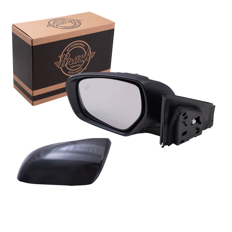 Replacement Driver’s Power Mirror Paint to Match Black w/ Heat Signal Blind Spot Detection Compatible with 14-15 CX-9 TK23-69-18Z