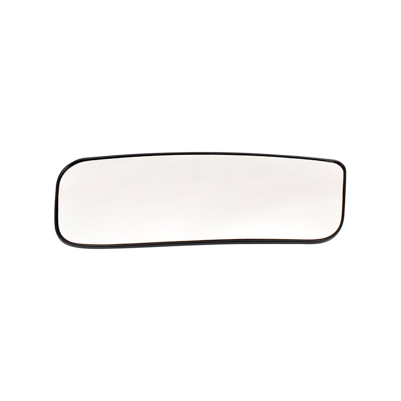 Brock Replacement Driver Side Door Lower Mirror Glass with Base Compatible with 2012-2019 NV1500 NV2500HD NV3500HD