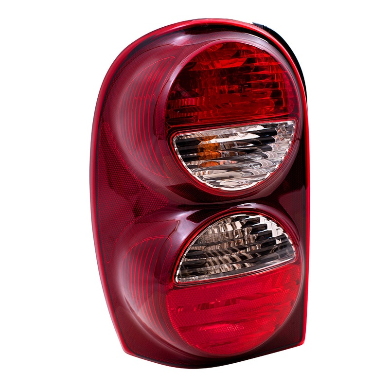 Brock Replacement Driver Tail Light Compatible with 2005-2007 Liberty 55157061AC