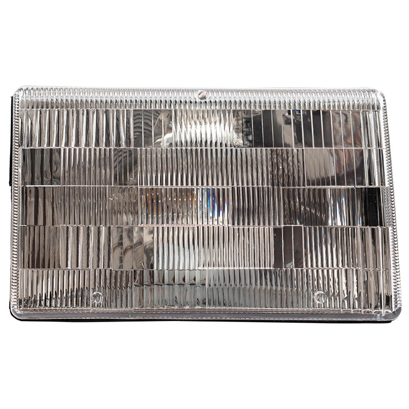 Brock Replacement Passenger Headlight Compatible with 1993-1998 Grand Cherokee 55155126