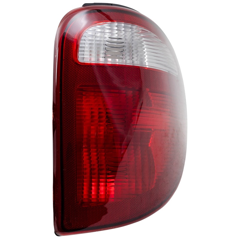 Brock Replacement Passenger Taillight with Connector Plate Compatible with 2001-2003 Caravan Grand Caravan Voyager 4857600AH
