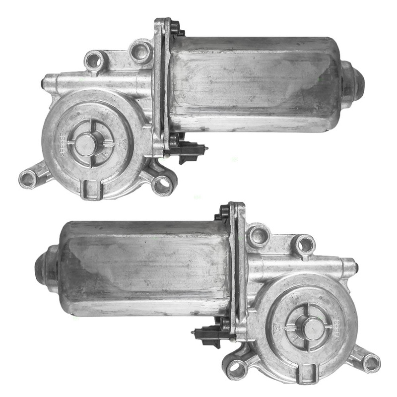 Brock Replacement Set Front Power Window Regulator Lift Motors Compatible with 1995-2005 Blazer 19152023 19151982
