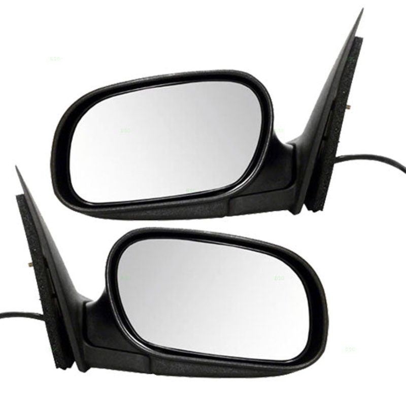 Driver and Passenger Power Side View Mirrors Heated Replacement for 02-08 Crown Victoria Grand Marquis 03-04 Marauder 9W7Z17683B 9W7Z17682B