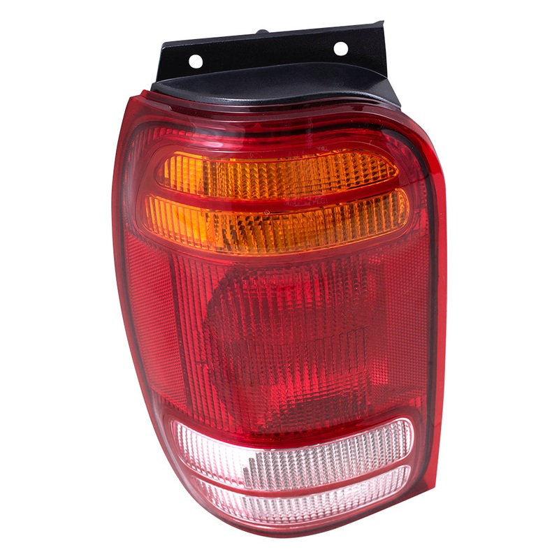 Brock Aftermarket Replacement Driver Left Combination Tail Light Unit Compatible with 1998-2001 Ford Explorer