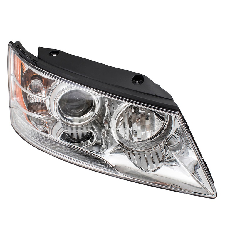 Brock Replacement Passengers Headlight Headlamp Compatible with 2009-2010 Sonatai 921020A500
