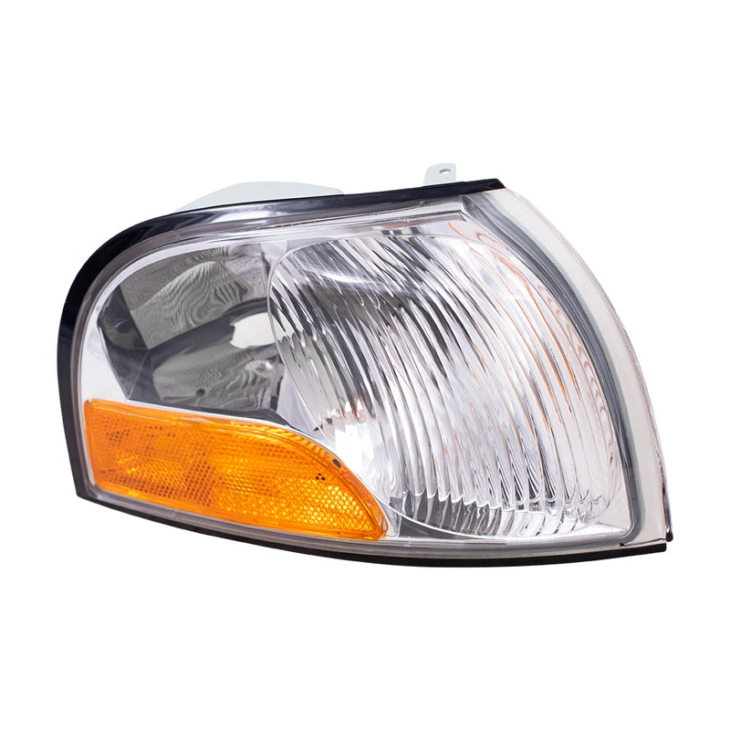 Brock Replacement Passengers Park Signal Corner Marker Light Compatible with 1999-2000 Quest 1999-2002 Villager Van XF5Z13200AB B61107B000