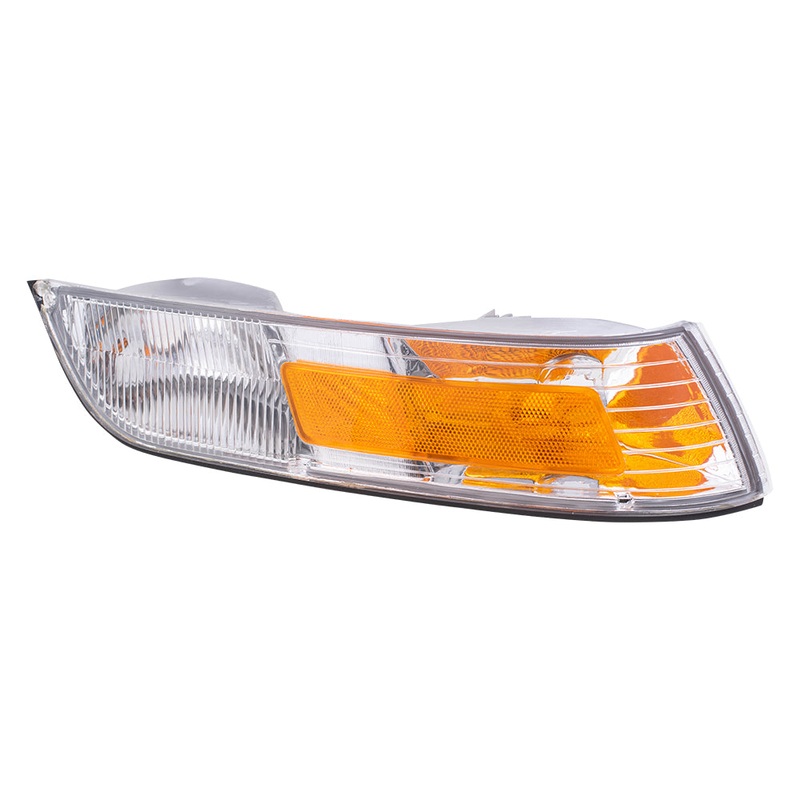 Brock Replacement Passengers Signal Side Marker Light with Cornering Lamp Compatible with 1995-1997 Grand Marquis