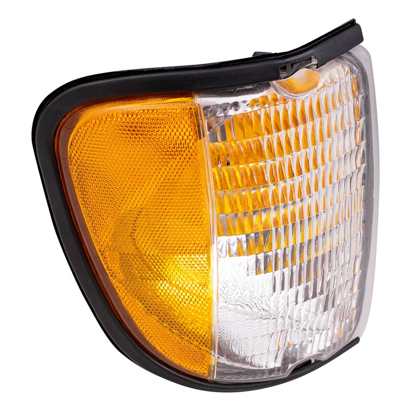 Park Signal Light fits 92-07 Ford E-Series Van Passenger Side Marker Amber/Clear