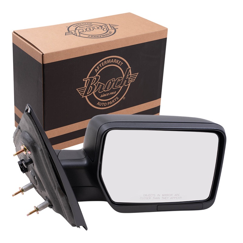 Passengers Power Side View Mirror Pedestal Type Replacement for 2004-2008 F150 Pickup Truck 8L3Z17682EA