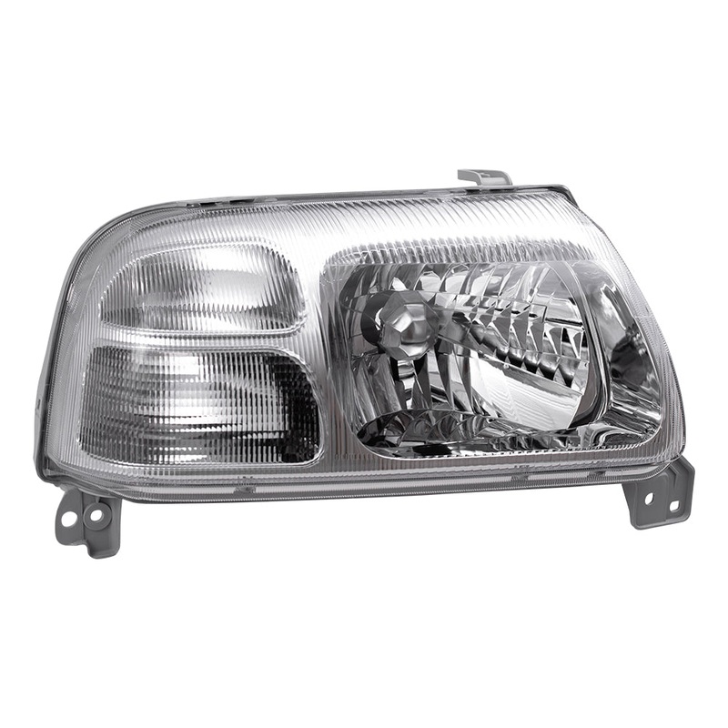 Suzuki Grand Vitara XL-7 Vitara Passengers Halogen Headlight Lens – Chrome Bezel