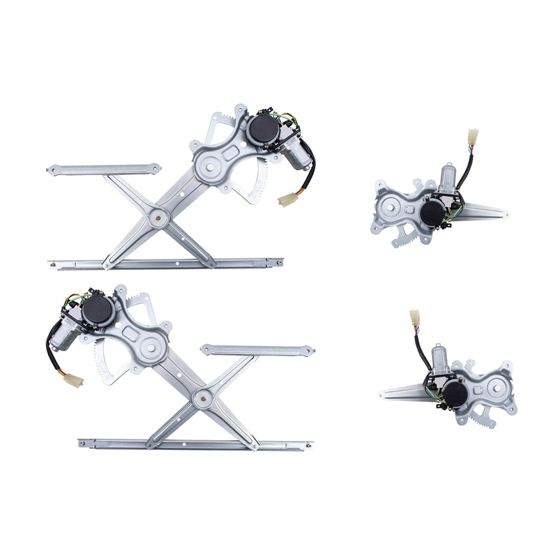 Brock Replacement Front and Rear Power Window Regulators with Motors Compatible with 02-03 ES300 ES330