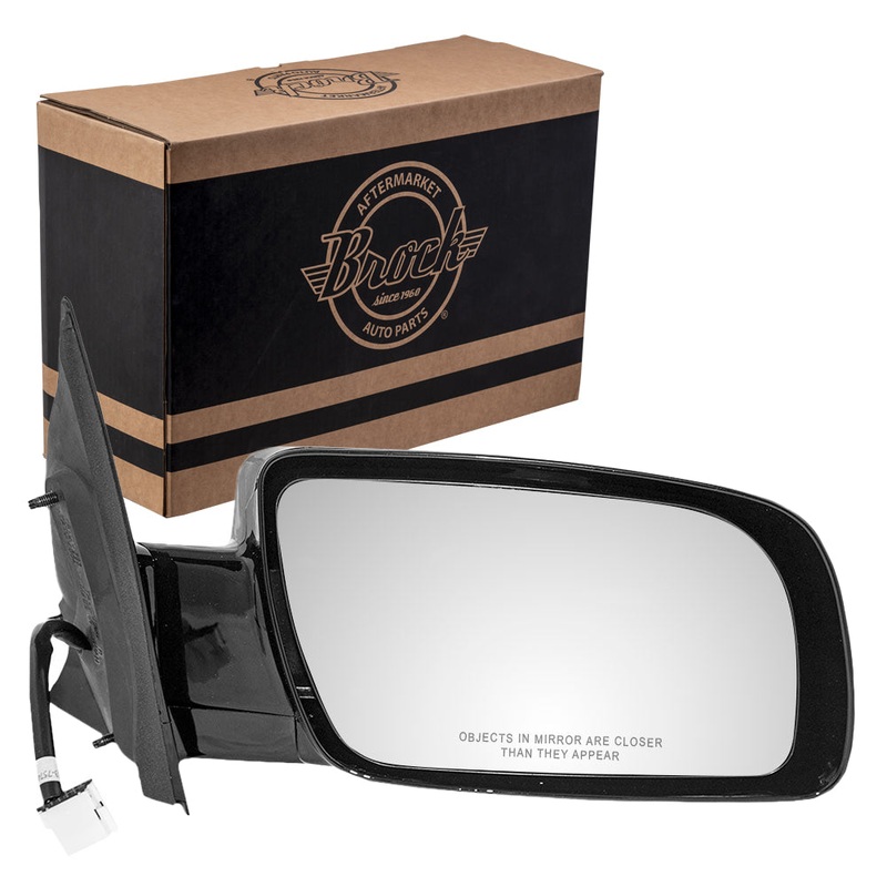 Brock Replacement Passenger Power Side Door Below Eyeline Mirror Compatible with 1999 Astro Safari Van 15031782