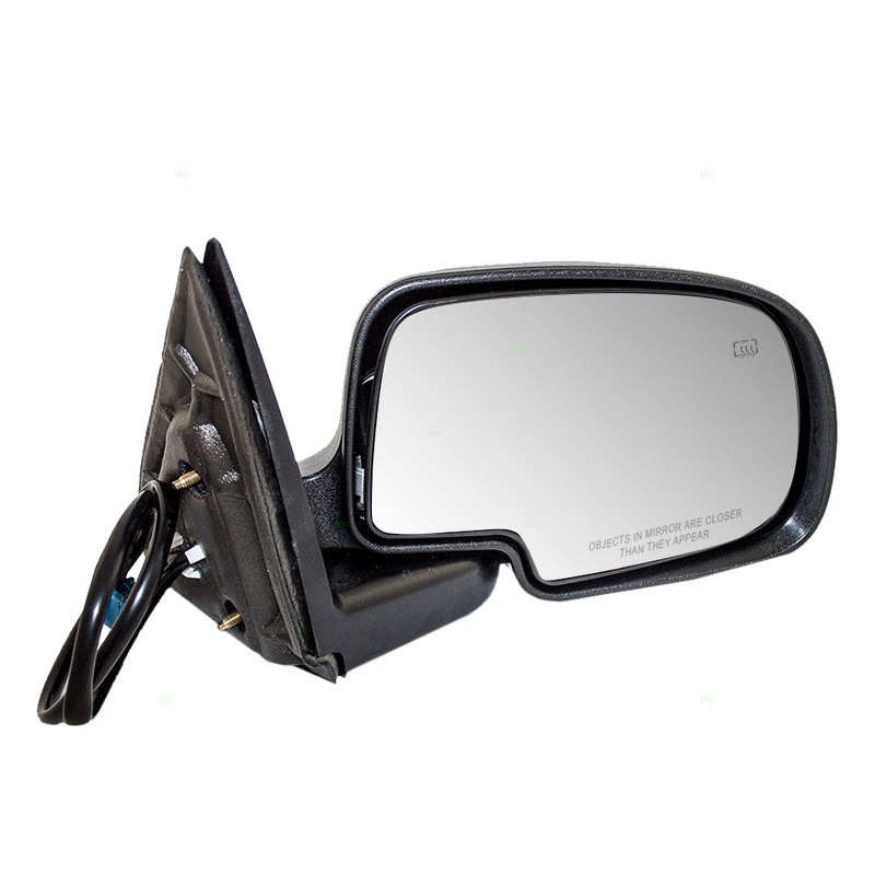 Power Door Mirror fits 03-06 GMC Chevy SUV Pickup Passenger Side Heated w/ Cover