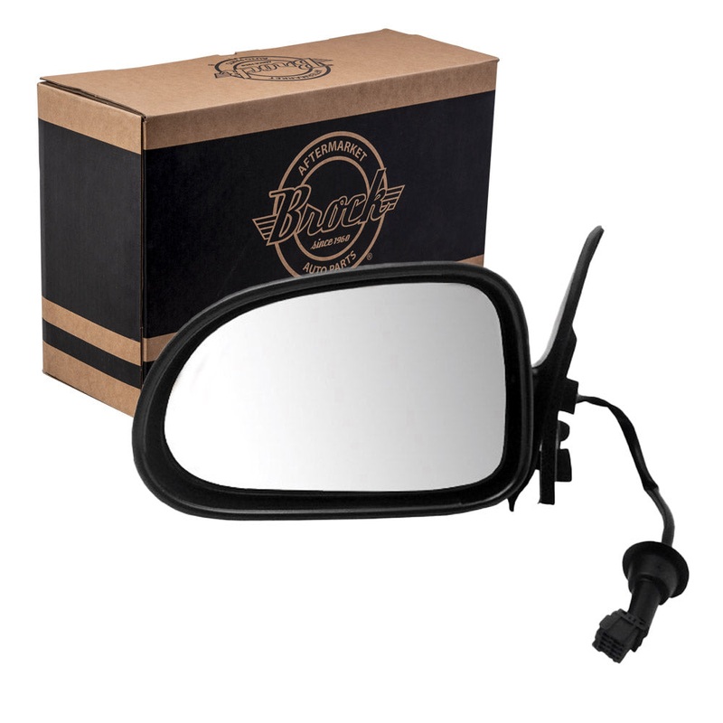 Replacement Driver Power Side View Mirror 5×7 Textured Black Compatible with 2001-2004 Dakota 2001-2003 Durango 55077251AB