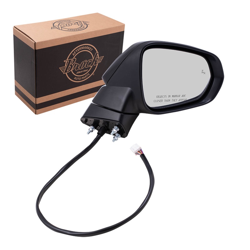 Replacement Passenger Power Side Mirror Heated Signal Memory Blind Spot Detection Compatible with 2015-2017 200t 300h