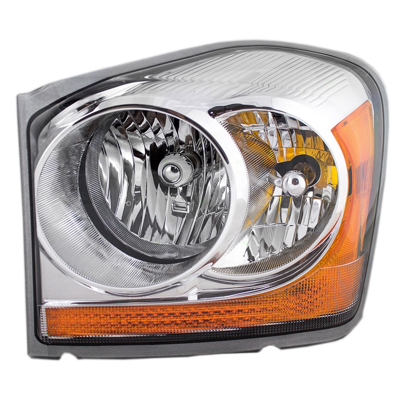 Brock Headlight Assembly for 2006 Dodge Durango Drivers Headlamp Housing 55077721AE