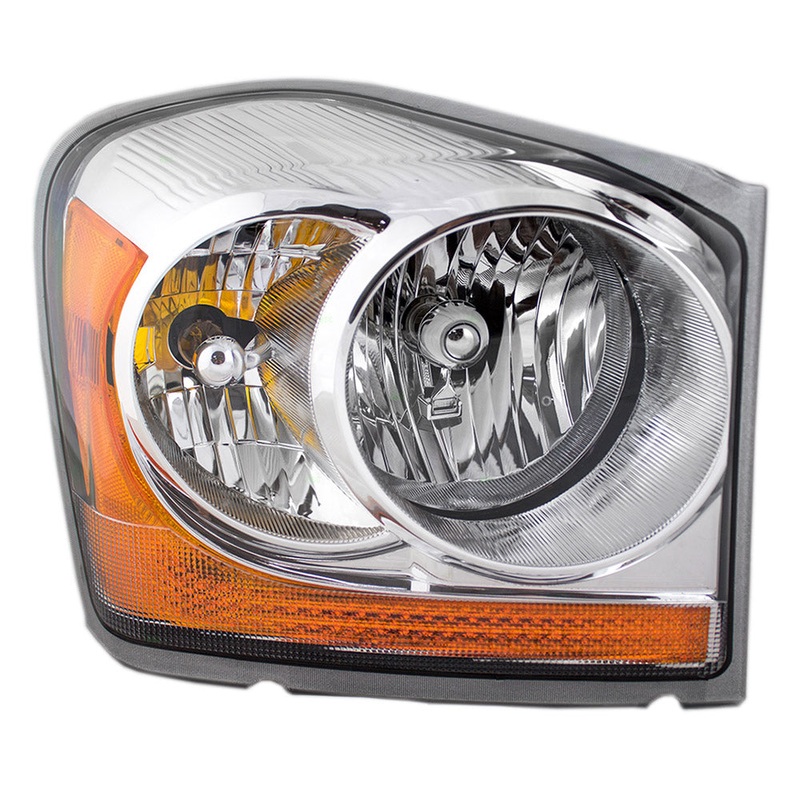 Brock Headlight Assembly for 2006 Dodge Durango Passengers Headlamp Housing 55077720AE